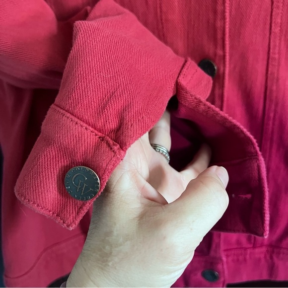 EUC Coldwater Creek Cabincore Red Jacket size Medium - Picture 4 of 8